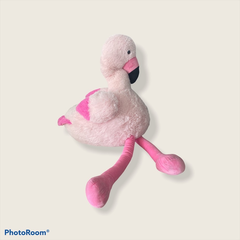 Plush flamingo
